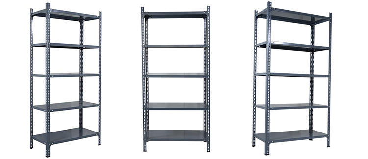 angle steel shelf