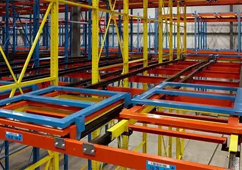 Push Back Racking