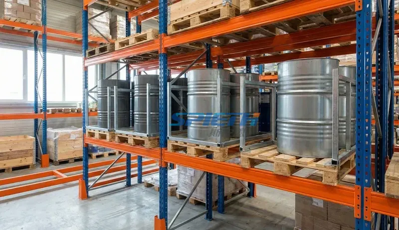 Selective Pallet Racking Drum Support