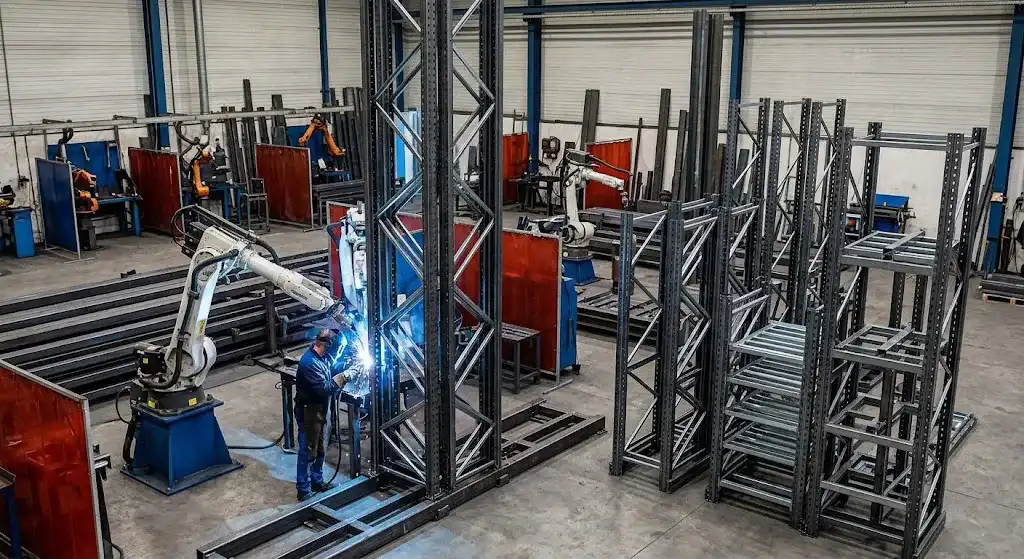 Customized-heavy-duty-pallet-rack-construction