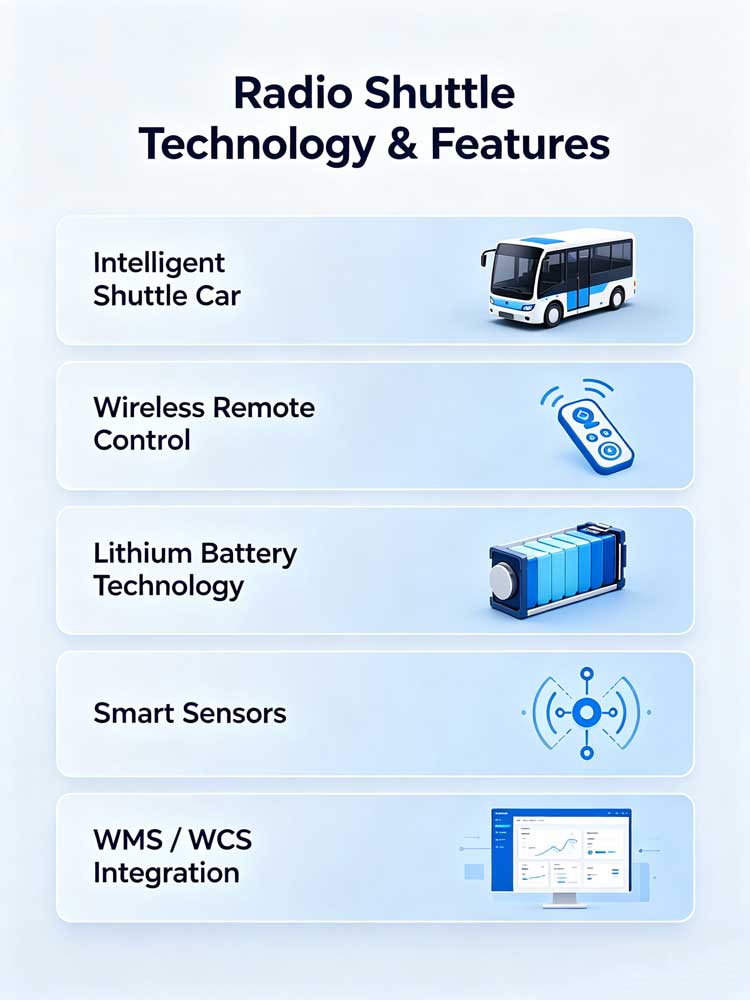 Radio Shuttle Technology & Features